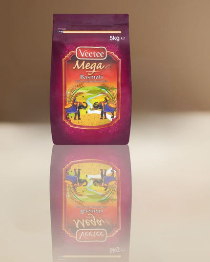 Veetee Mega Basmati ExtÉGrain Basmati Rice - 5kg