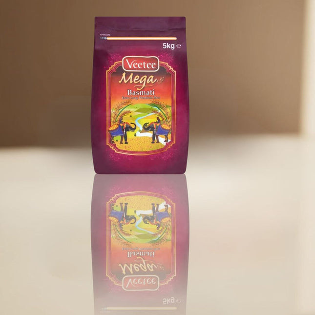 Veetee Mega Basmati ExtÉGrain Basmati Rice - 5kg