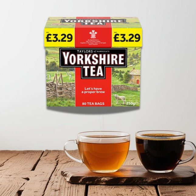 Yorkshire Tea 80 Tea Bags 250G