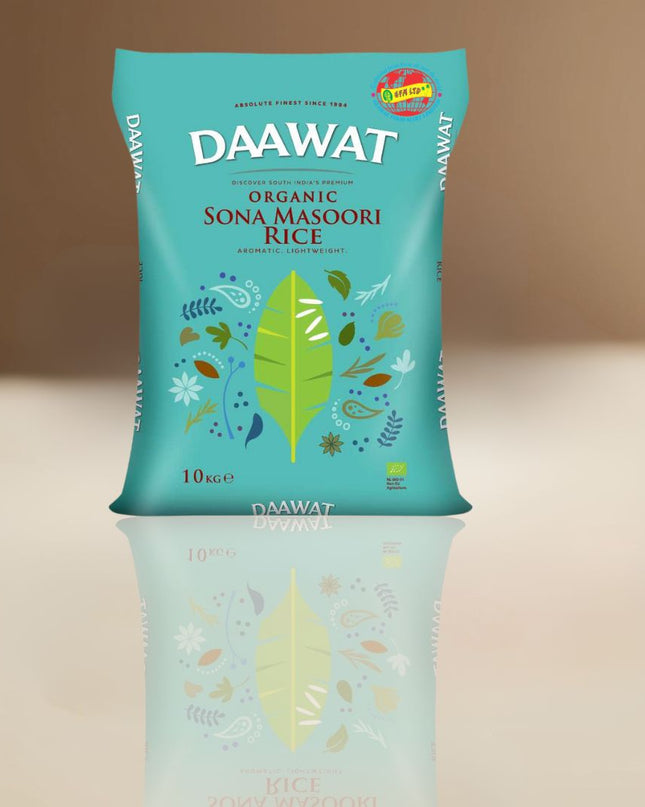 Daawat Organic Sona Masoori Rice 10kg