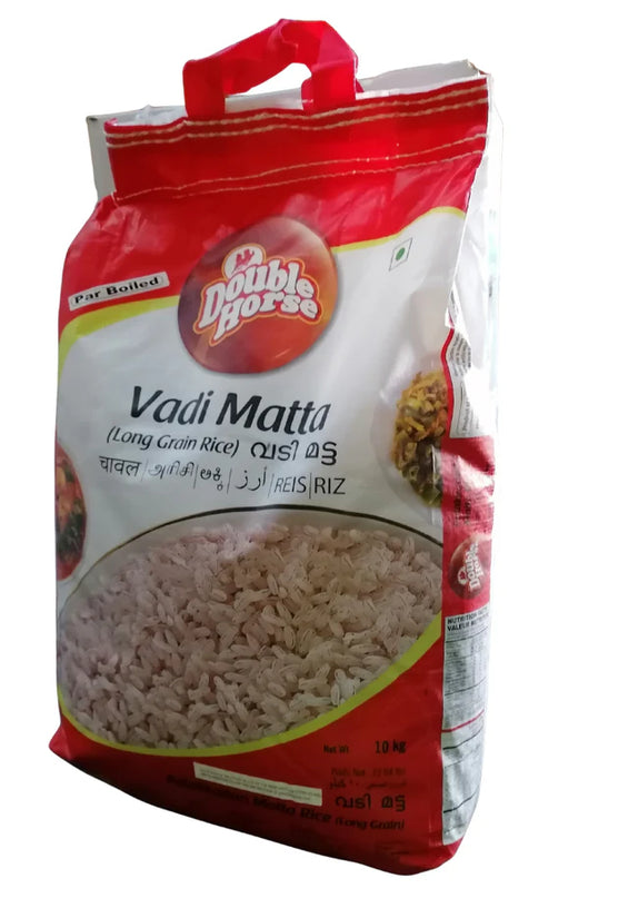 Double Horse Matta Rice - 10 kg 2 for£25