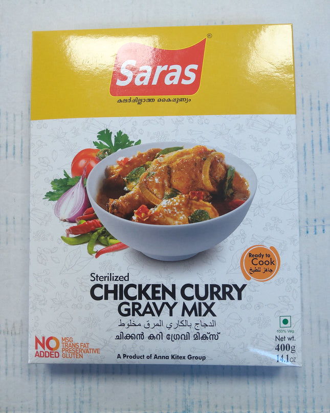 Saras Chicken curry gravy mix 400gm
