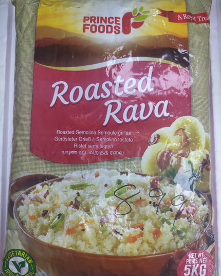 PrinceFoods Roasted Rava 5Kg