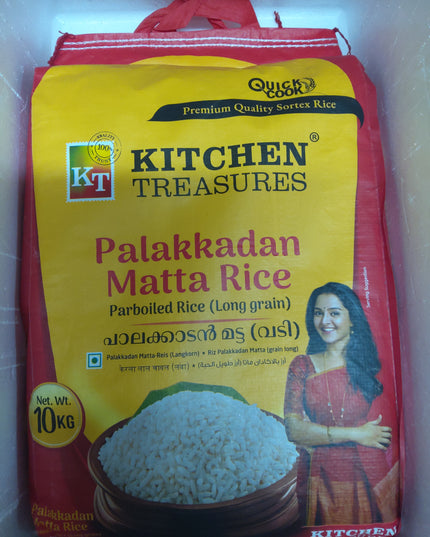 Kitchen treasure palakkadan matta rice 10kg