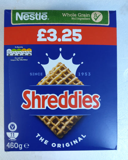 Nestle shreddies the original 460g