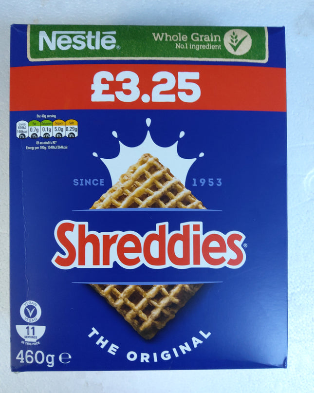 Nestle shreddies the original 460g
