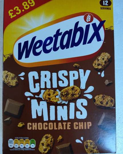 Weetabix cispy minis chocolate chip 500g