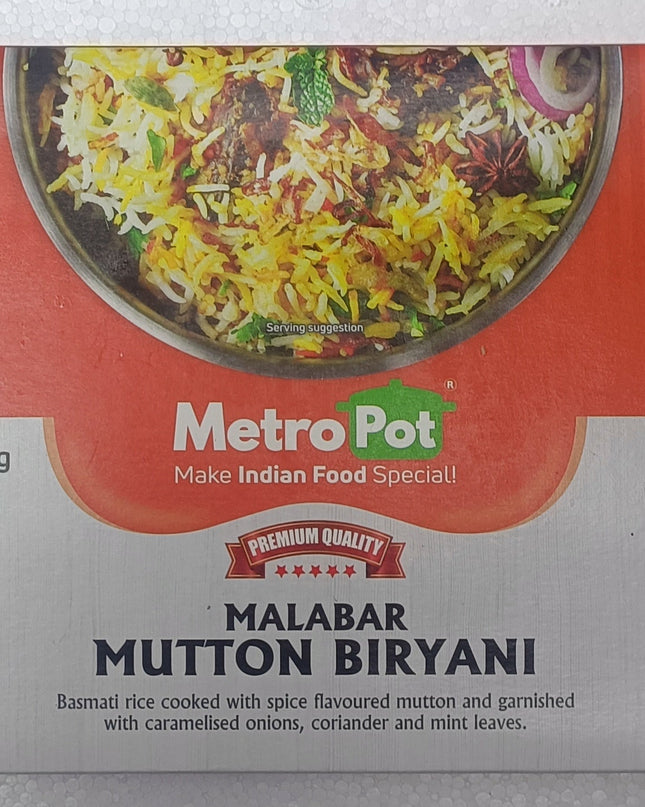 MetroPot - Malabar Mutton Biryani