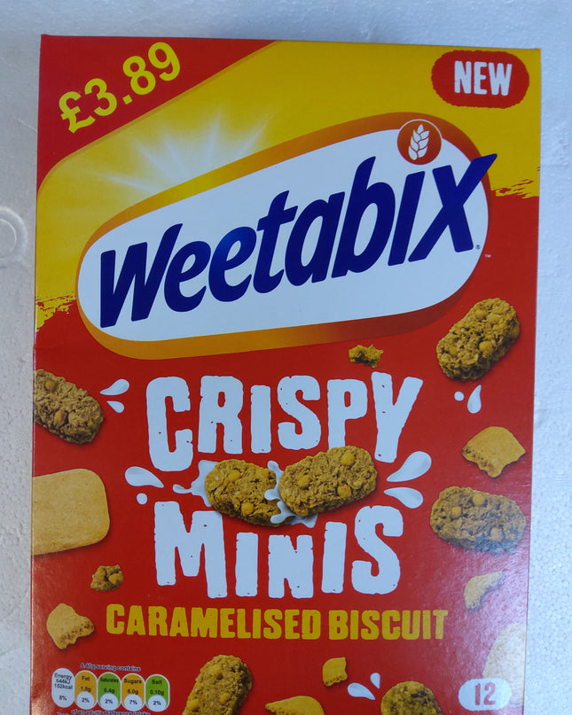 Weetabix crispy minis caramelised biscuit 500g