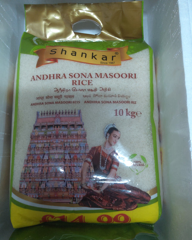 Shanker andhra sona masoori rice 10kg