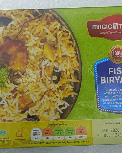 MagicTastes - Fish Biryani
