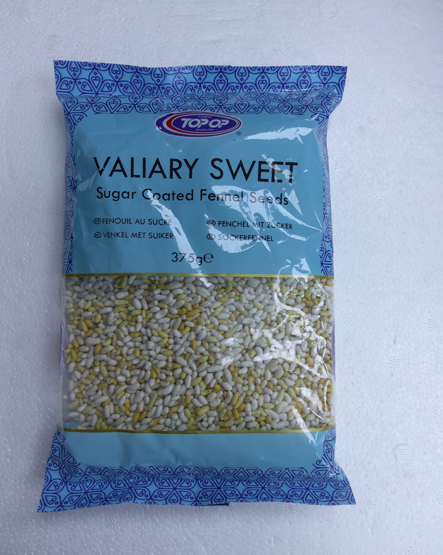 Valiary sweet sugar coated Fennel Seeds 375g