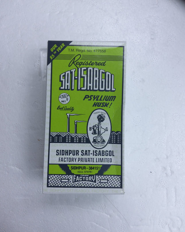 Sat isabgol psyllium husk 50g