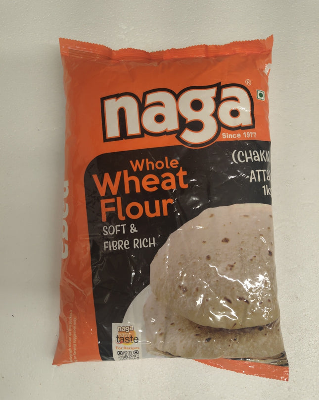Naga Whole wheat flour chakki atta 1Kg