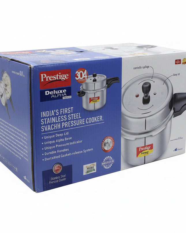 Prestige Deluxe ALPHA Pressure cooker  8 liter