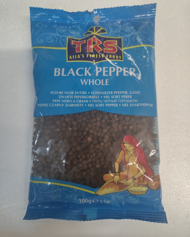 TRS Black Pepper Whole 100gm