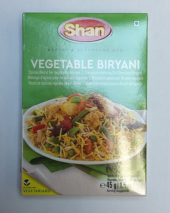 Shan Vegetable Biryani Masala 50g