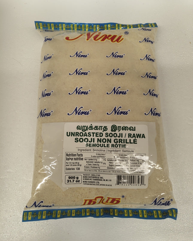 Niru Unroasted Sooji/Rawa 900gm