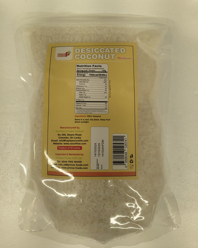 Prince Foods Desiccated Coconut Medium 500gm