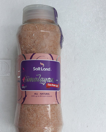 Saltland himalayan fine pink salt  800g