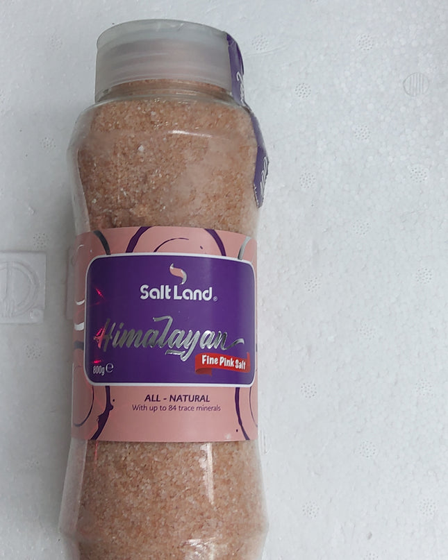 Saltland himalayan fine pink salt  800g