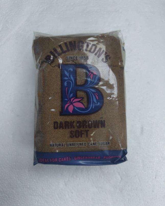 Billingtons Dark Brown Natural Unrefined Cane Sugar 500gm