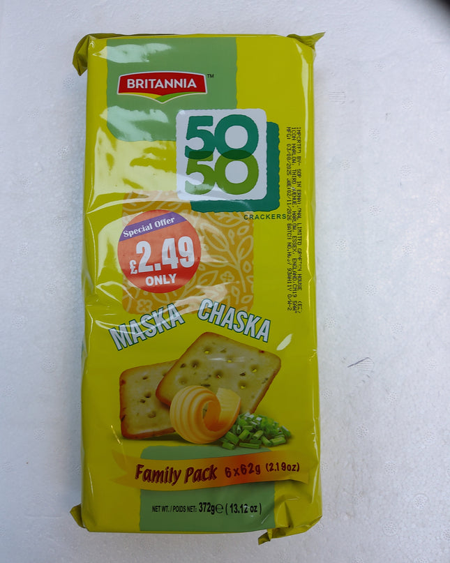 Britannia 50 50 family pack 372g