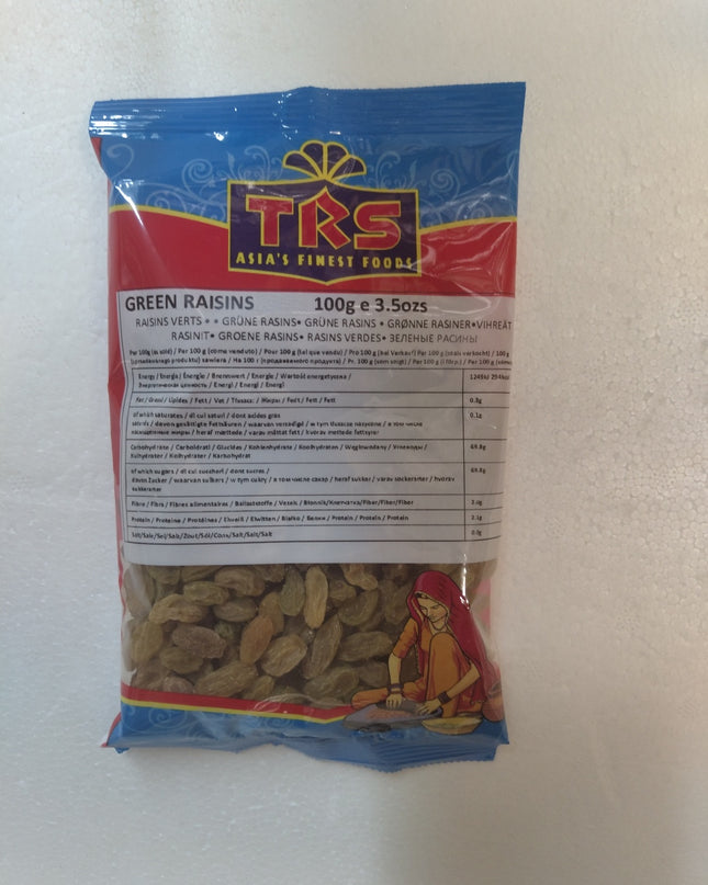 TRS green raisins 100gm