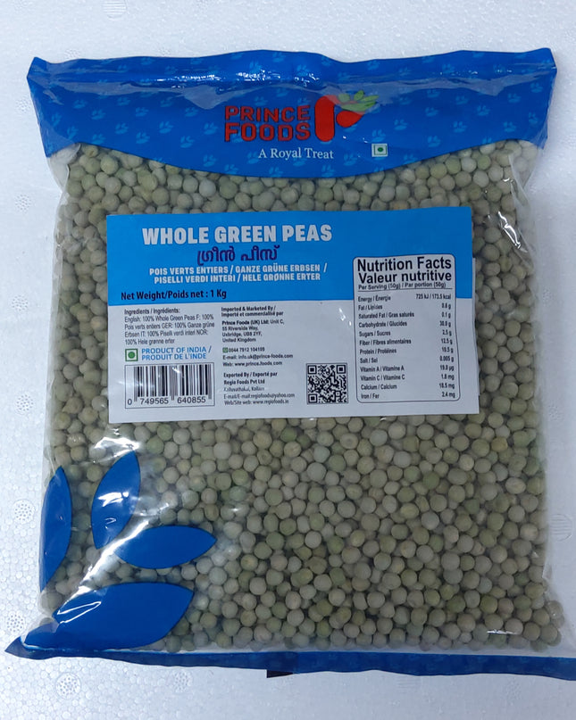 Prince Foods whole Green Peas 1kg