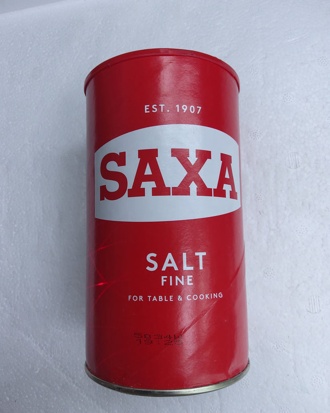 Saxa salt fine 750g