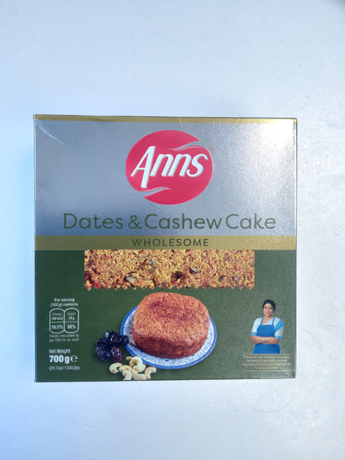 Ann's - Dates & Cashew Cake