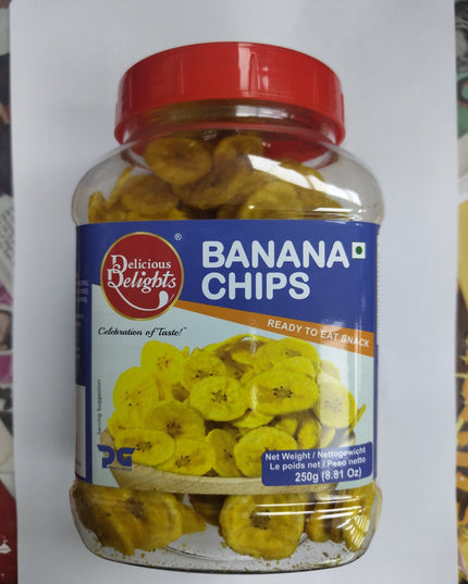 Delicious Delights Banana Chips 250gm