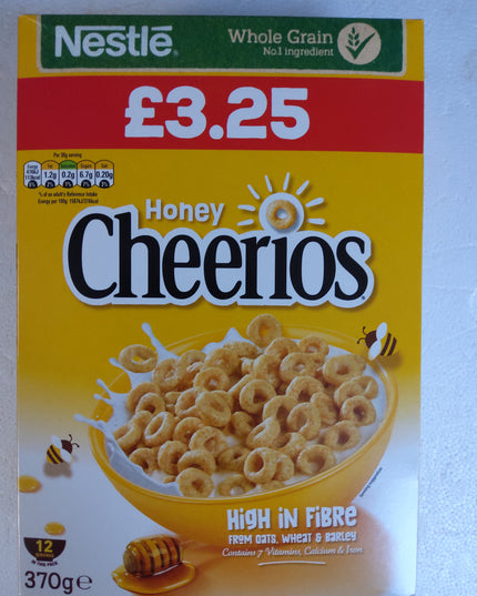 Nestle honey cheerios 370g