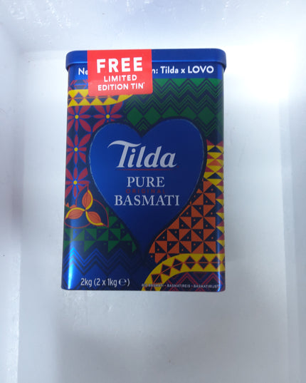 Tilda basmati 2kg Tins