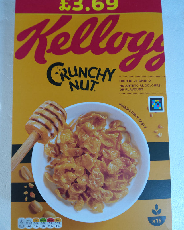 Kelloggs crunchy nut 460g