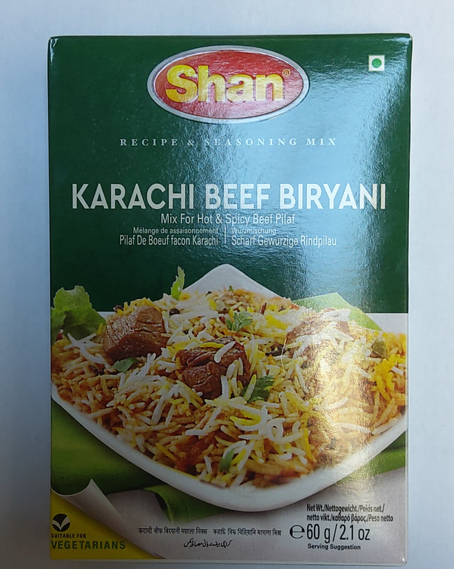 Shan Karachi Beef Biryani Masala 50g