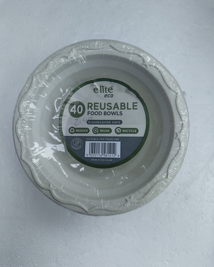 Elite Eco 40 Reusable Food bowls