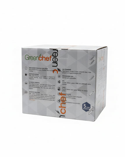 Greenchef Classic Stainless Steel pressure cooker  3 litres