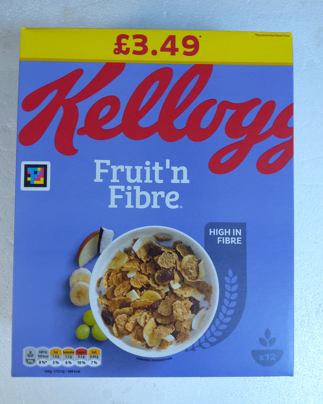 Kelloggs fruit'n fibre 500g