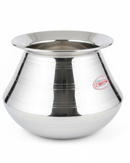 Stainless steel -traditional rice cooking pot set