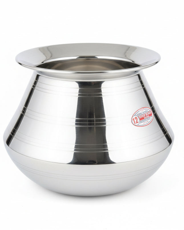 Stainless steel -traditional rice cooking pot set