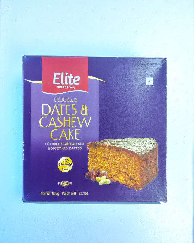 Elite - Dates & Cashew Cake 600g