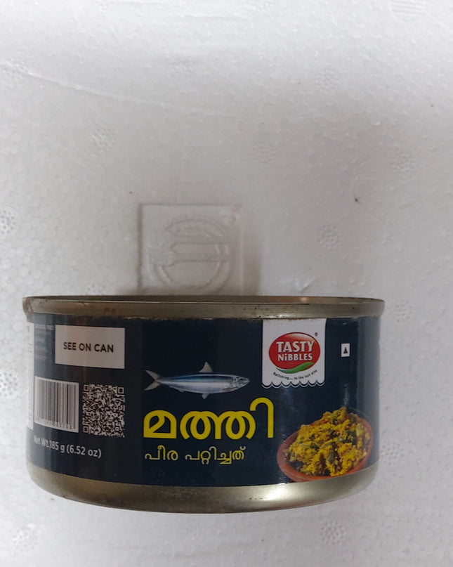 Tasty Nibbles Sadine with shredded coconut and malabar tamarind 185g