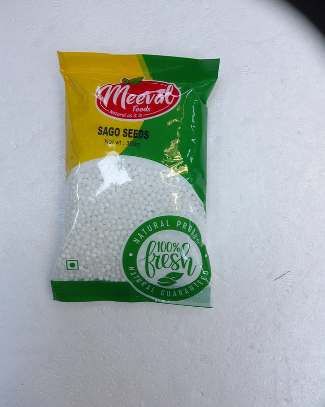 Meeval Foods Sago Seeds 300g