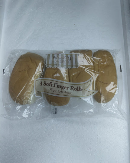 Bakery Select 4 Soft Finger Rolls