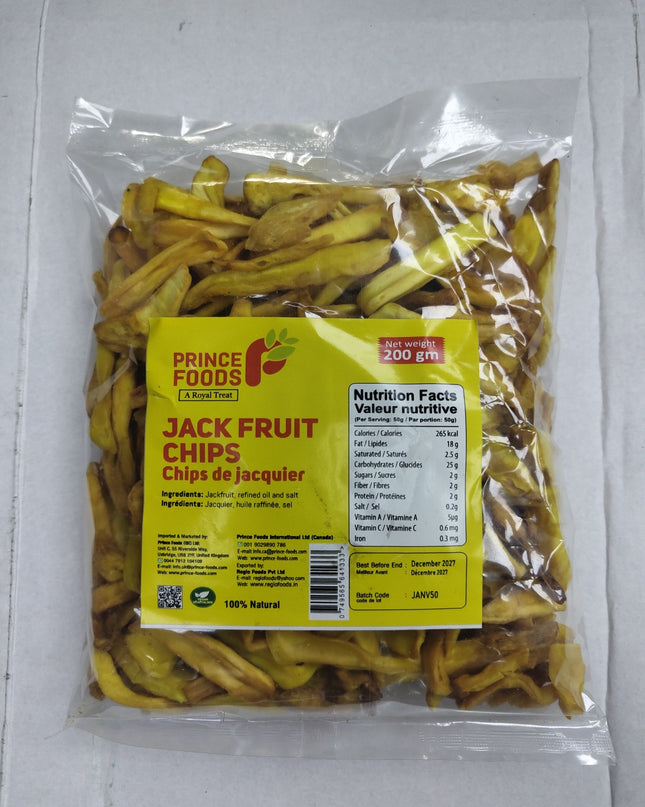 PrinceFoods Jackfruit Chips 200gm