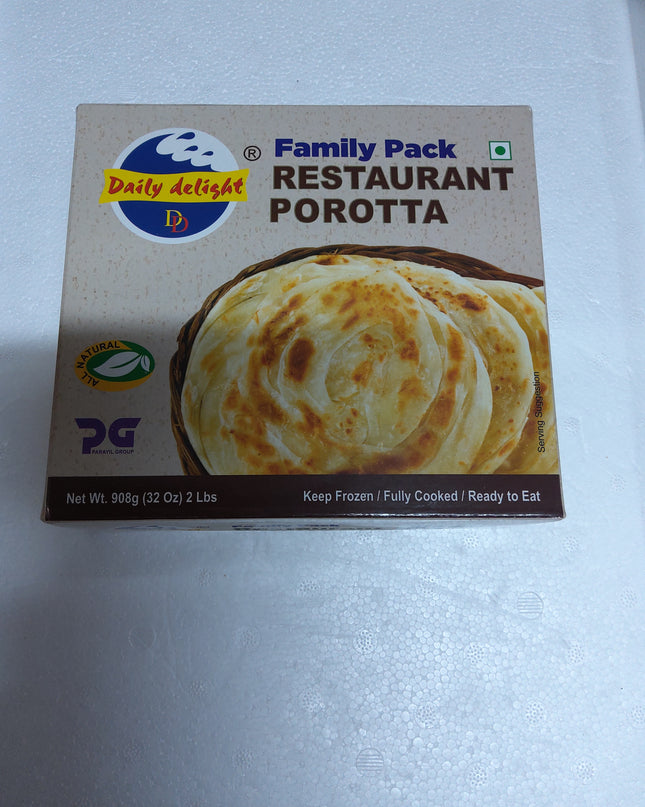 Daily Delight Restaurant Porotta 908g