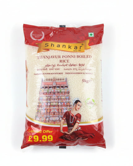 Shankar thanjavur ponni boiled rice 5kg