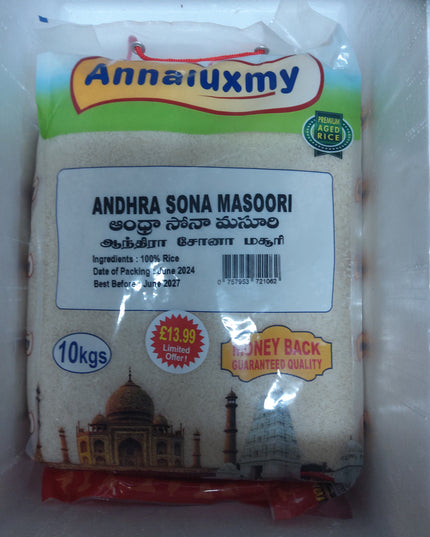 Annaluxmi  andhra sona masoori rice 10kg