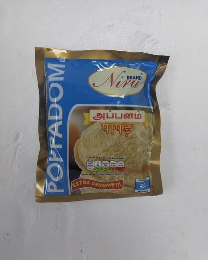 Niru Brand Poppadom 150gm